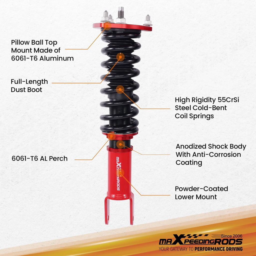 Height Adjustable Coilover Suspension Kit for Mazda Miata MX-5 (2006-2015)