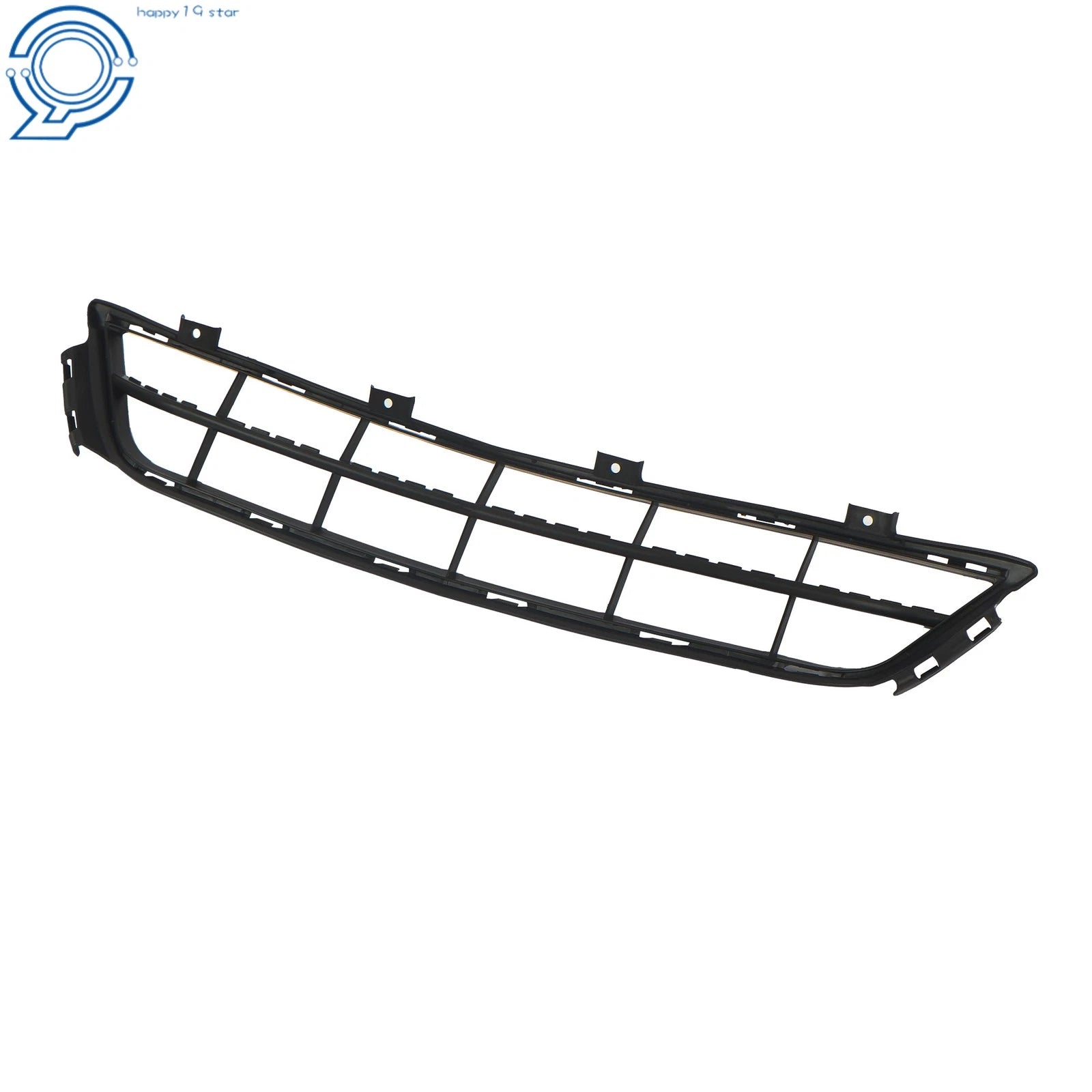 Front Upper Grille for Acura MDX (2014-2016) Black Plastic Mesh
