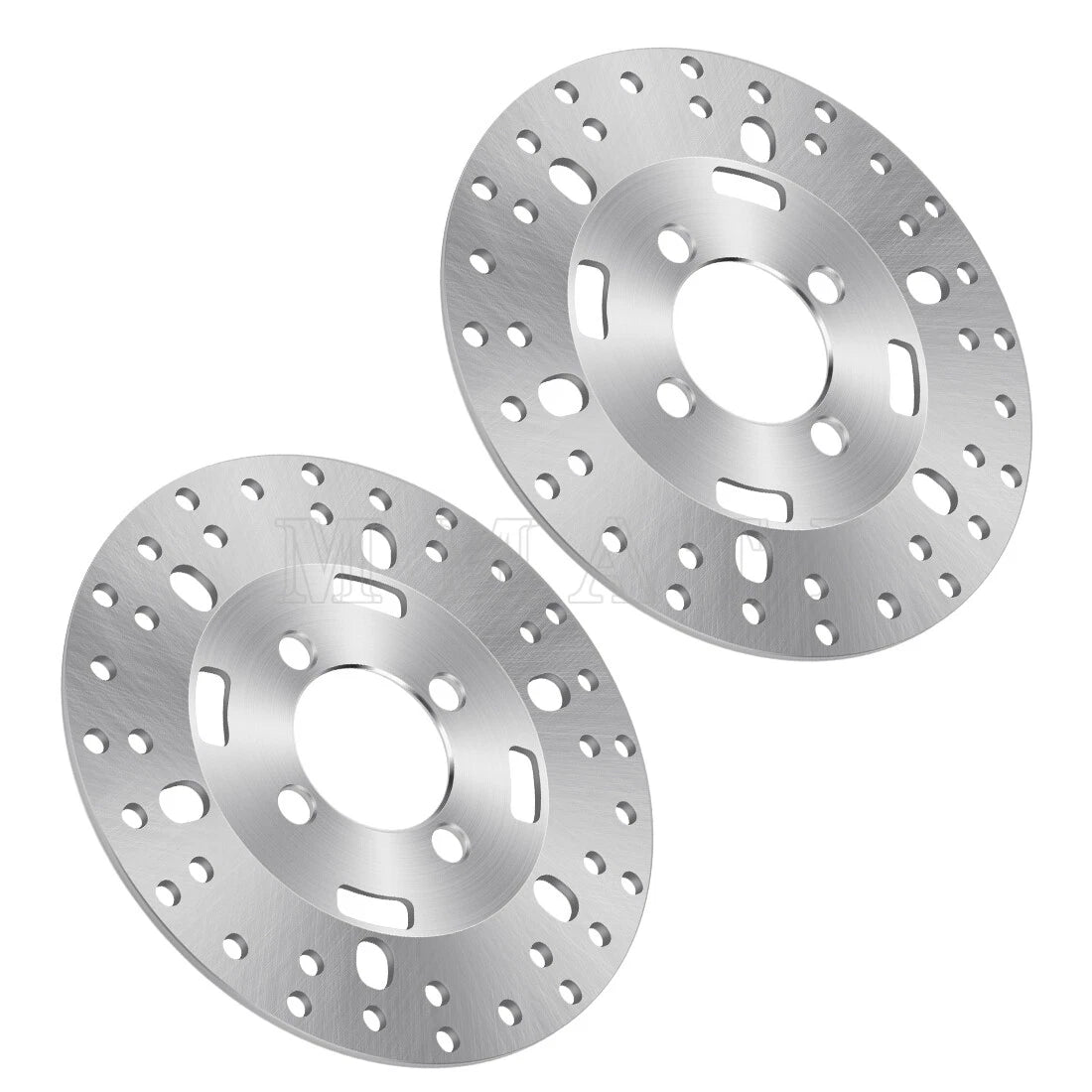 2X Front Brake Disc Rotors for Yamaha Wolverine 350, Kodiak 400, Grizzly 400