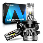 Set of 2 H4 LED Headlight Bulbs for NOVSIGHT (30000LM, 130W)