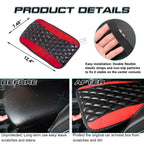 Memory Foam Armrest Cushion for Black Red Splicing (2010-2020)