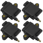 4-Pack Ignition Coils for Mercury Outboard 40 50 60 Hp EFI (4-Cyl 4-Stroke)