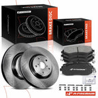 Front Disc Brake Rotors & Ceramic Pads for Subaru Impreza (2012–2014)