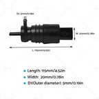 Windshield Washer Pump for BMW 3 Series E46 (1993–2007) 39VW201X2