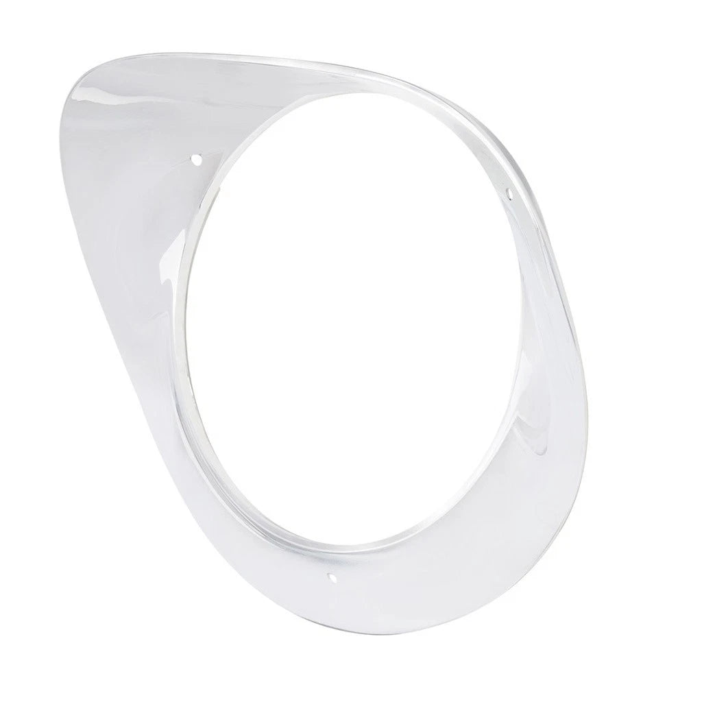 Headlight Bezels Chrome With Seals Pair for 1955-1957 Chevy Truck