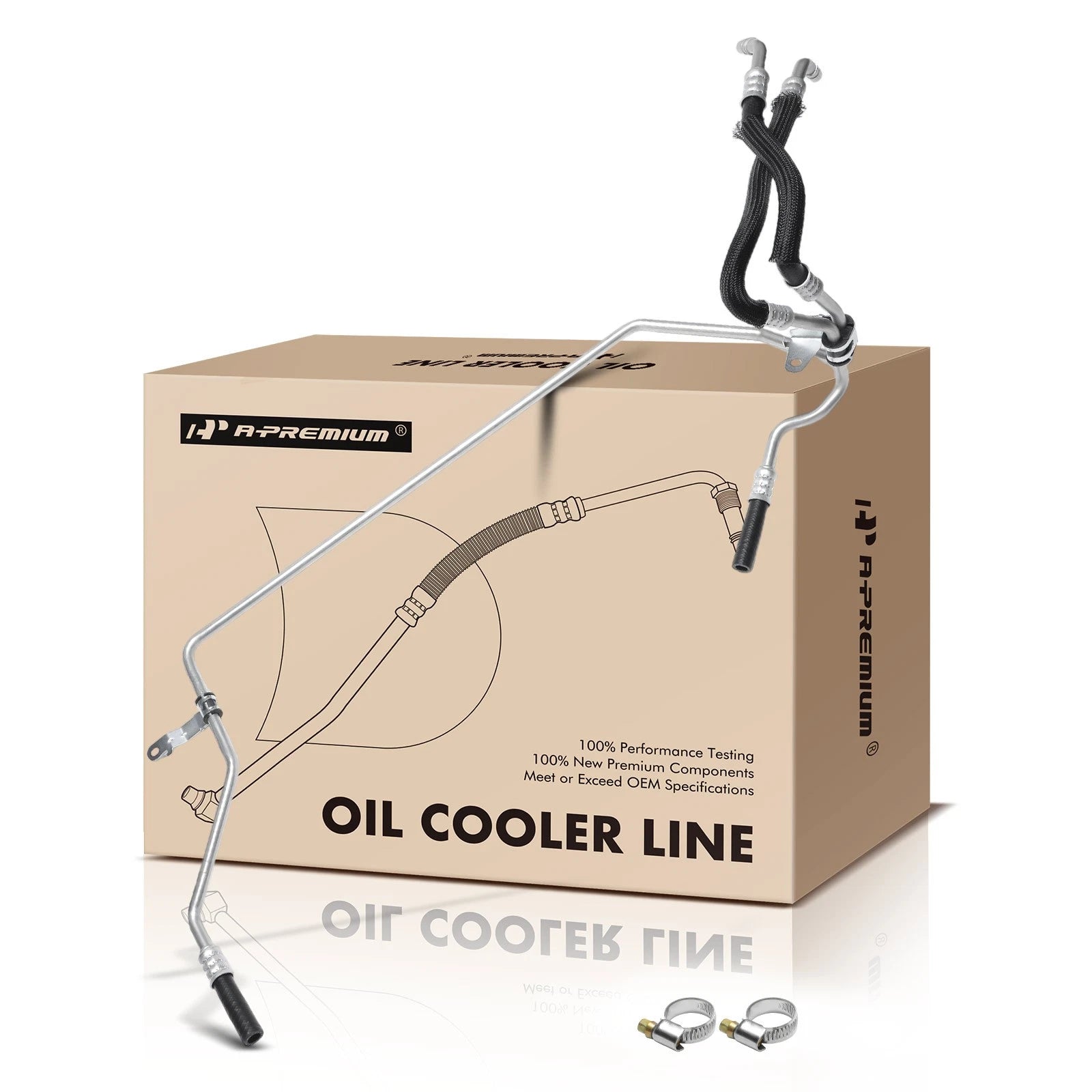 Oil Cooler Line Hose for Ford Edge Lincoln MKX (2015–2018)