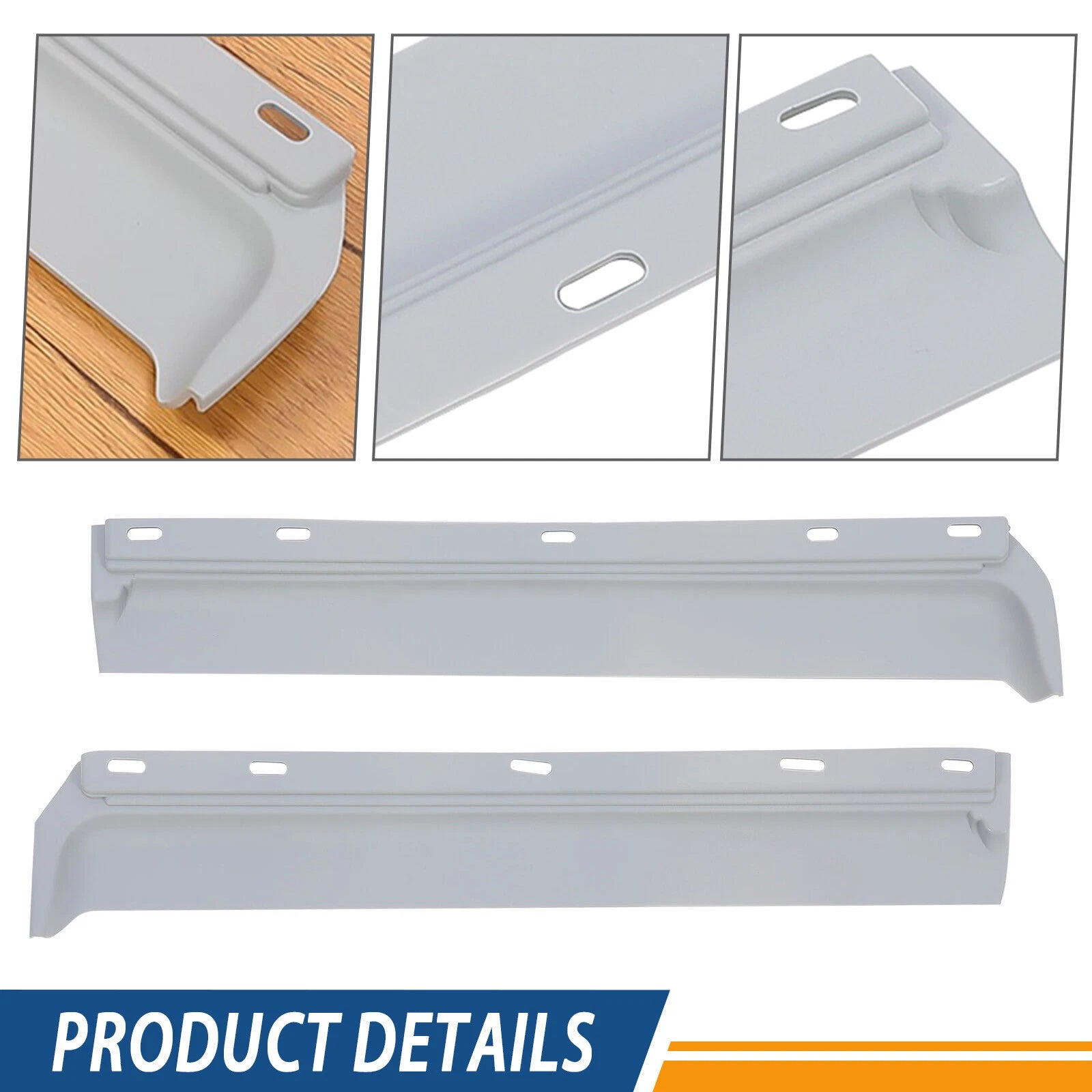 Set of 6 Painted Front Bumper Fillers for Cadillac Eldorado (1973–1974)