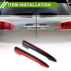 Rear Trunk Door Tailgate Handle Cover for BMW Mini Cooper F54 Clubman Black Red