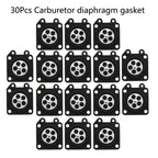 30Pcs Carburetor Metering Diaphragm Gasket for Walbro (95-526-9, 95-526)