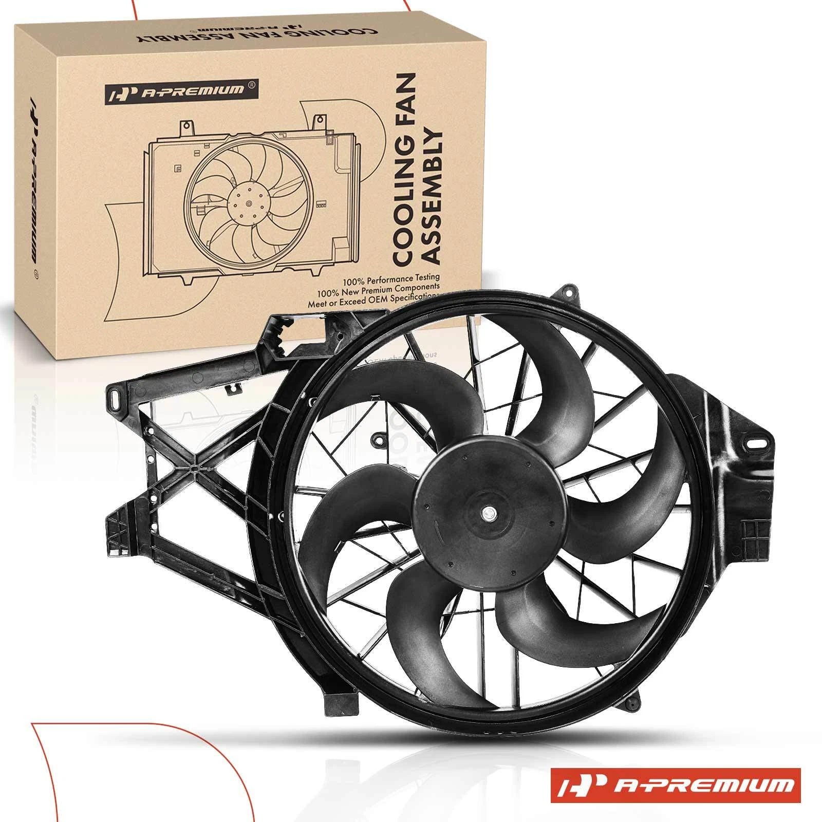 Cooling Fan Assembly with Shroud for Ford Mustang (1999–2004)