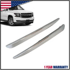 Front Bumper Trim Molding Set for Chevrolet Tahoe Suburban (2015–2020)