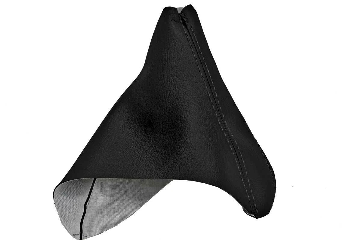 Leather Emergency Brake Boot Cover for BMW E90 (2005–2013) Black
