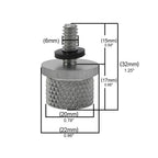Fender Rear 1/2 Full Thread 1/4-20 Aftermarket for Car