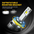 AUXITO H11 LED Headlight Kit for Low Beam (6500K, 40000LM)