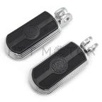 Chrome Skull Rubber Footpeg for Kawasaki ZX-6R ZX-14R (2000–2016)