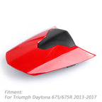 ABS Rear Passenger Seat Cover Cowl for Daytona 675, 675R (2013–2018)
