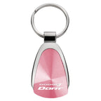 Pink Teardrop Keychain KCPNK.DART - Officially Licensed for Dodge Dart
