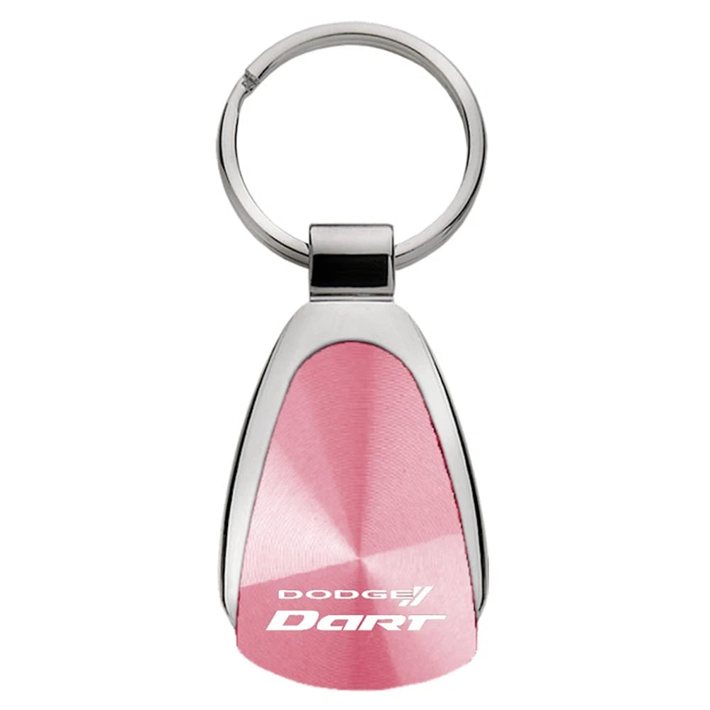 Pink Teardrop Keychain KCPNK.DART - Officially Licensed for Dodge Dart