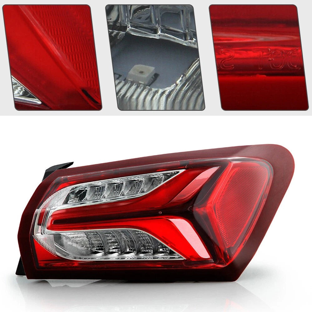 LED Tail Light Lamp Outer Replacement Right Passenger for Chevy Malibu (2019–2025)