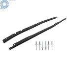 Set of 2 Window Sweep Weatherstrips for Corvette C4 (1984–1996)