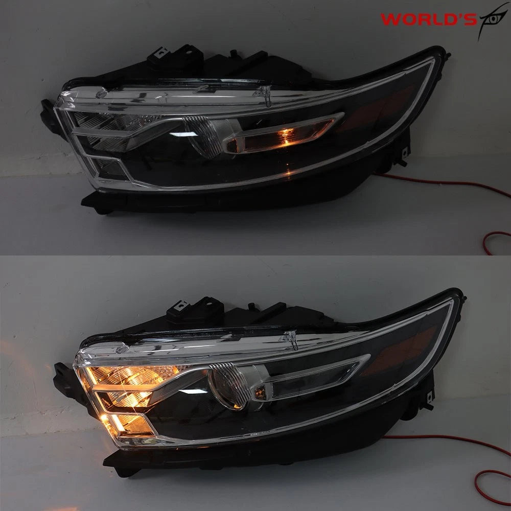 Left Halogen Projector Headlight Assembly for Ford Taurus (2016–2019)