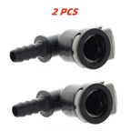 Set of 2 Gear Lube Monitor Elbow Fittings for MerCruiser Alpha Bravo (N/A)