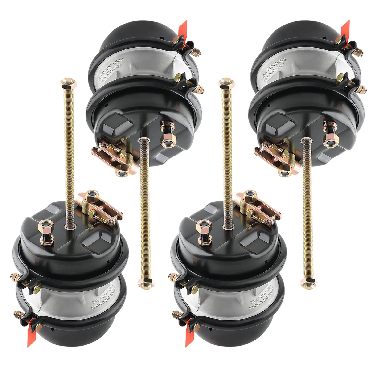 Set of 4 Air Brake Chamber 30/30 for NT3030STD120, NT3030STD-120, 3030TS