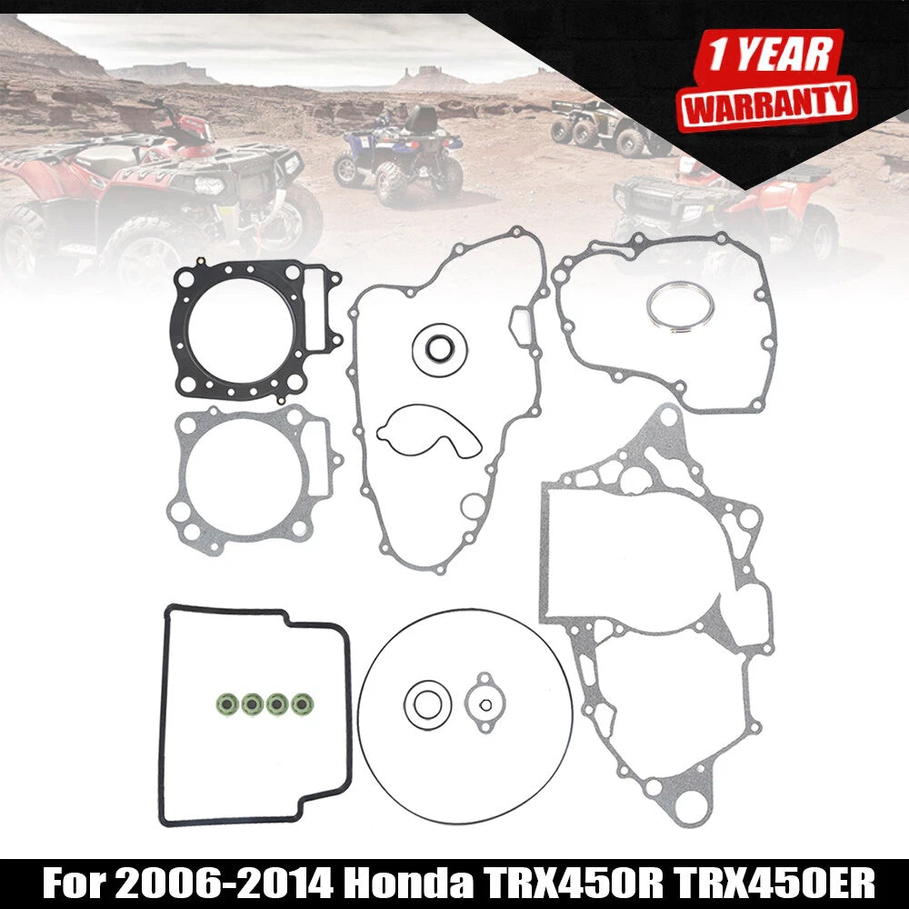 Complete Gasket Kit for Honda TRX450R TRX450ER (2006â2014)