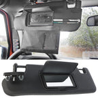 Left Driver Side Sun Visor for Jeep Wrangler JK (2007-2018) Black