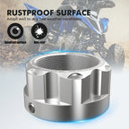 Aluminum Rear Axle Lock Nut for Yamaha Raptor 700 700R (#90179-36003-00) (2006–2026)