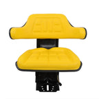 Yellow Suspension Seat for John Deere 2040, 2530, 2550, 2555, 2630, 2020, 2030 (1970–1990)