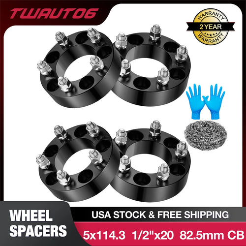 1 Inch Wheel Spacers for Jeep Wrangler Ford Ranger (2016–2024)