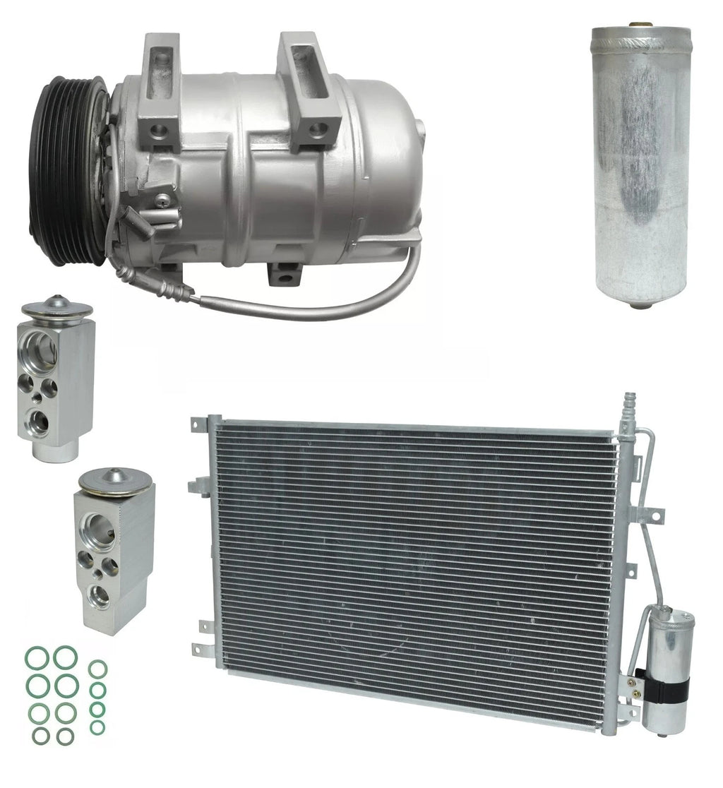 AC Compressor Kit With Condenser for Volvo XC90 2.5L 2.9L (2003–2014)