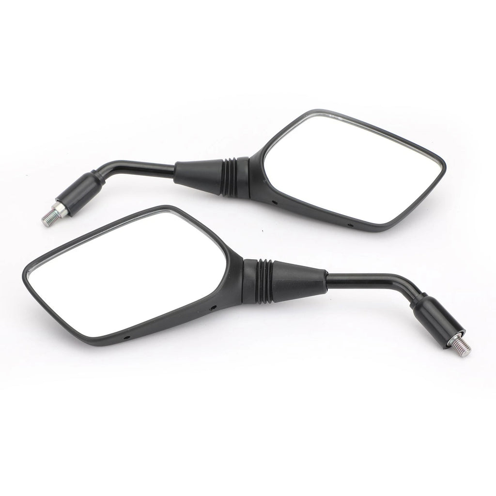 Black Rearview Side Mirrors for Suzuki GW250 Inazuma (2014–2017), DL250 V-Strom (2006–2018)