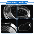 1 Pcs Headlight Lens Cover for Mercedes-Benz C-Class (2001–2017)