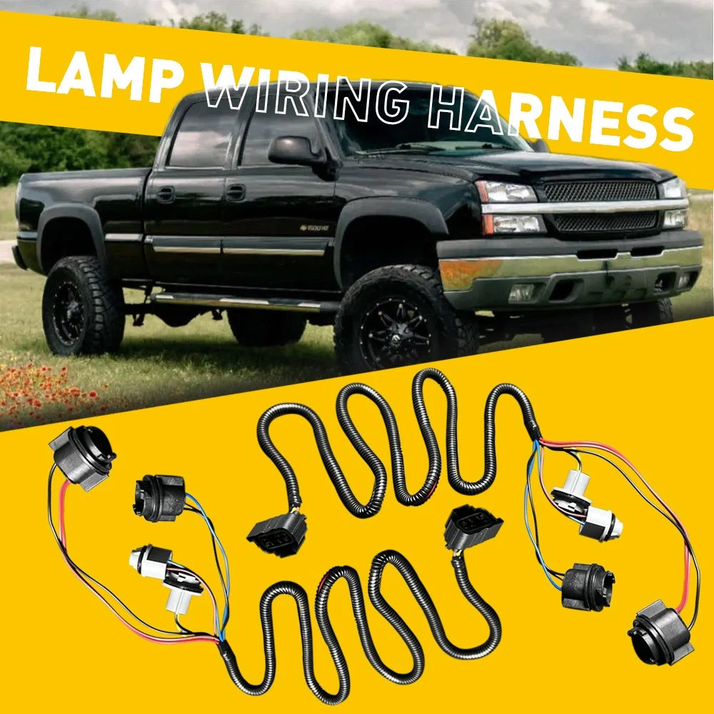 Tail Light Wiring Harness for Chevrolet Silverado 1500 2500HD 3500 (2003–2006)