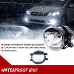 Set of 2 LED Projector Fog Light Lamps for Toyota Lexus Scion