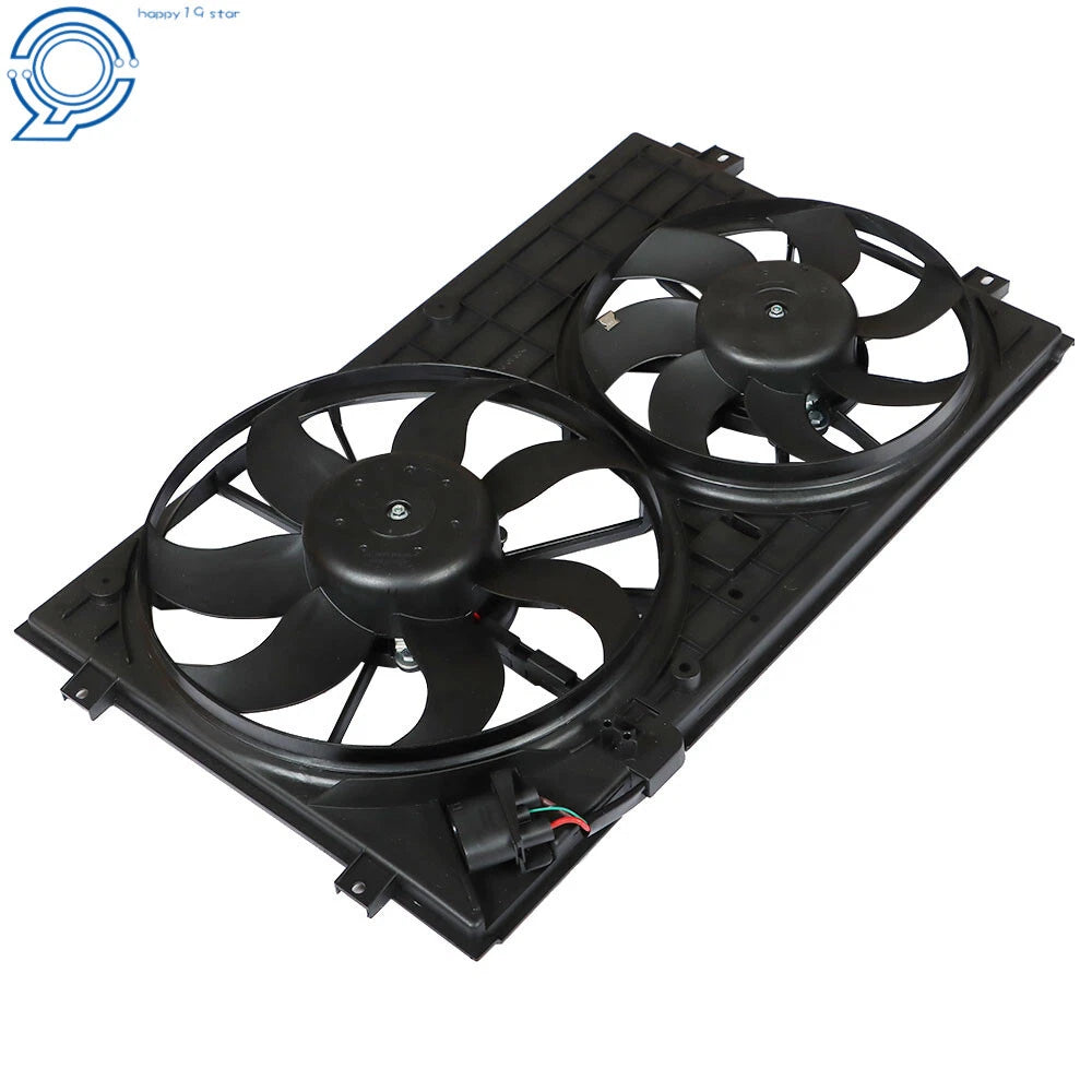 Radiator Condenser Cooling Fan Assembly for Volkswagen Jetta (2005-2015)