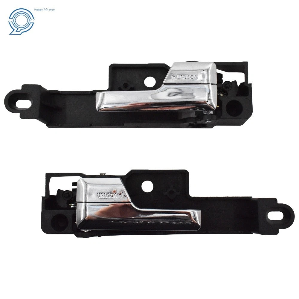 Set of 2 Chrome Interior Door Handles for Lincoln MKZ Ford Fusion (2006–2012)