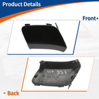 Front Bumper Tow Hook Cover for Mercedes-Benz CLA250 (2014-2019) Black