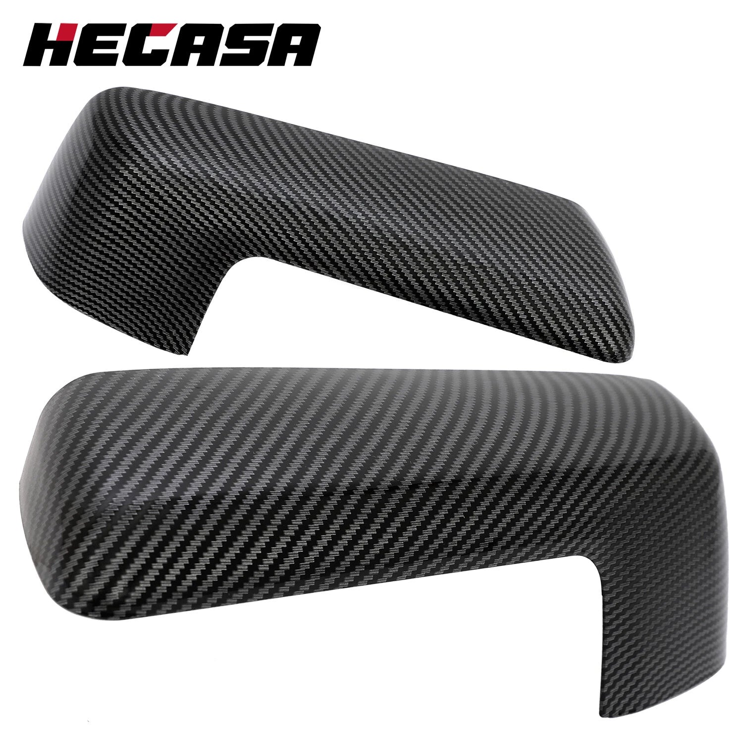 Upper Top Half Mirror Cover for GMC Sierra 1500 (2019–2024) Carbon Fiber