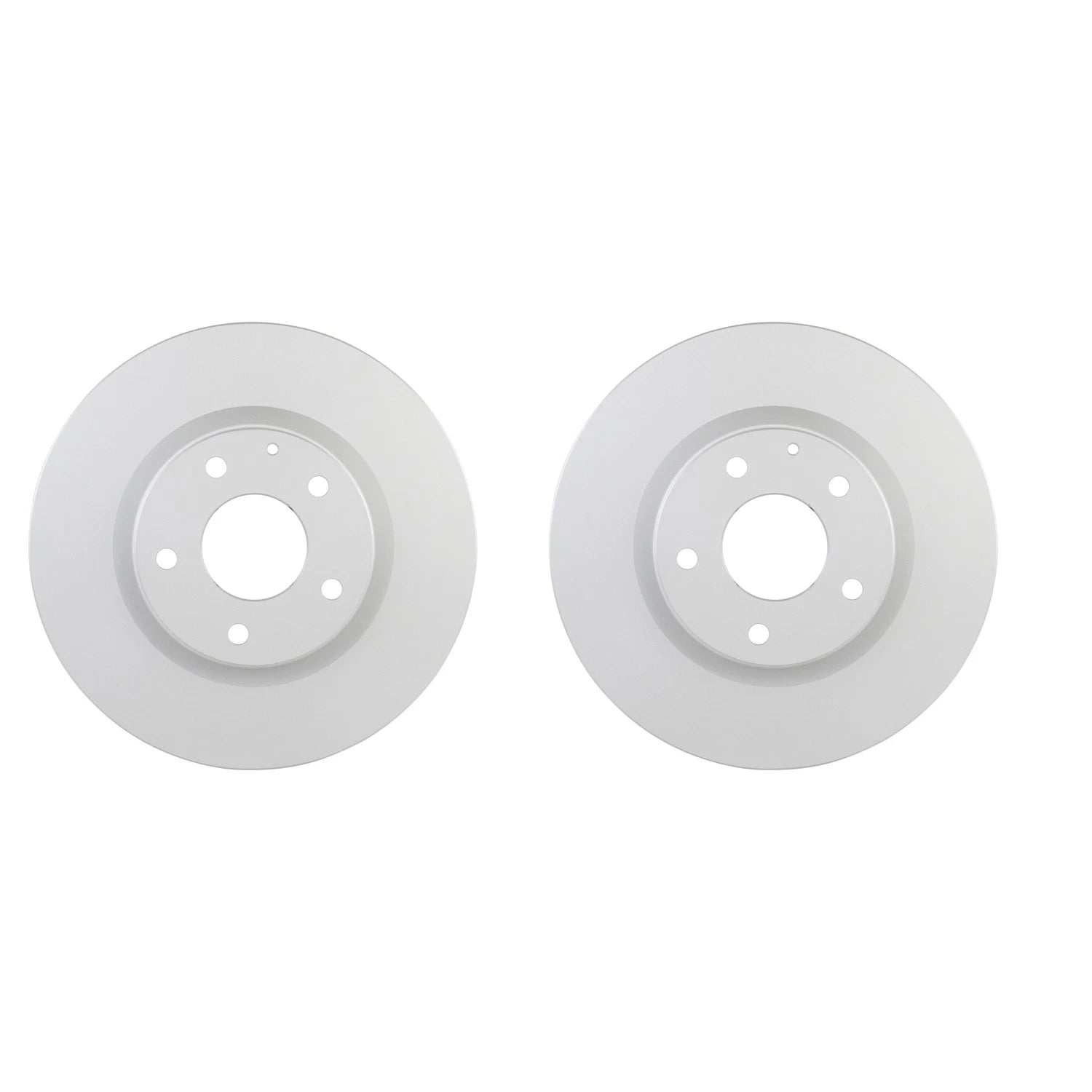 Set of 2 Bosch QuietCast Front Disc Brake Rotors for Mazda 3 Sport (2014–2021)
