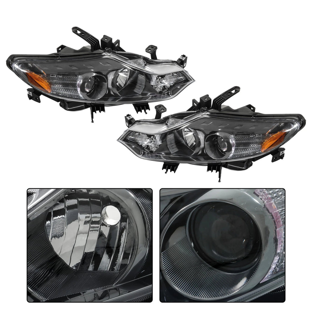 Set of 2 Halogen Headlights for Nissan Murano (2009–2014)