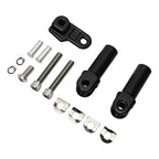 Passenger Foot Peg Mount Kit for Harley Softail Slim FLS FLSS (2012–2017) FLSTSB (2008–2011)