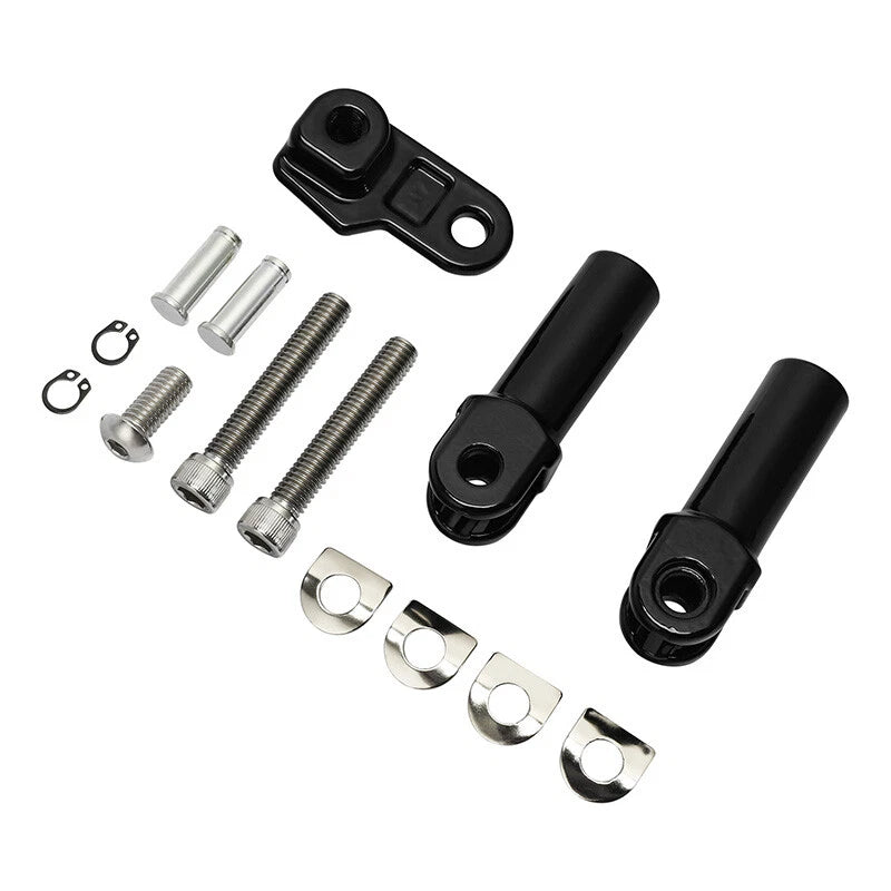 Passenger Foot Peg Mount Kit for Harley Softail Slim FLS FLSS (2012–2017) FLSTSB (2008–2011)