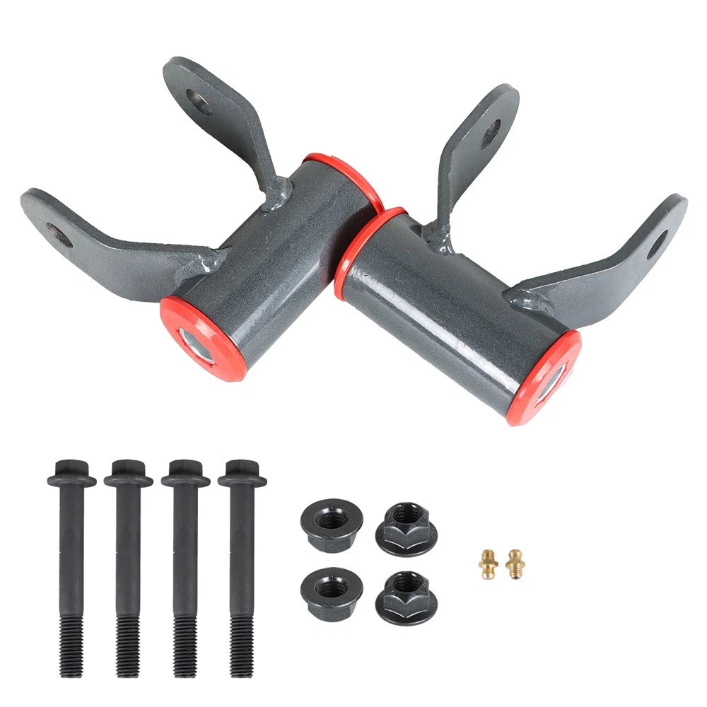 Rear Drop Kit Lowering Shackles for Dodge Ram 1500 (2002-2008) 2"