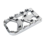CNC Brake Pedal Pad Cover for Harley Softail Touring Street Glide FLHX Road King (2000–2023)