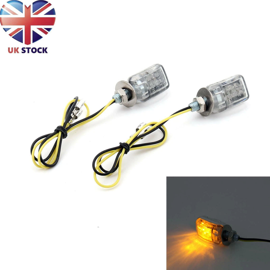 LED Chrome Micro Mini Indicators for Motorcycle (T9)