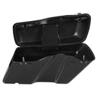 Hard Saddle Bags with Conversion Brackets for Harley Softail Fatboy (1984–2017)