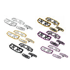 Driver Passenger Floorboard Foot Pegs for Harley Touring (1986-2023)